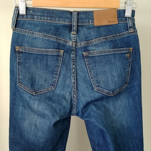 Madewell 9" High Riser Skinny Jeans Dayton Wash Size 24 - Picture 9 of 14